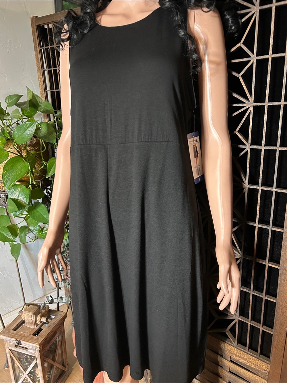 NWT 32 DEGREES COOL REVERSIBLE DRESS L